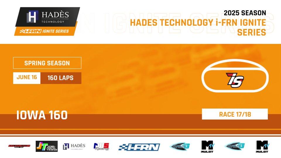 🏁 RDV A 20H30 

Les pilotes Hades Technology Ignite Series seront a Iowa ce soir !

Course diffusée et commentée sur twitch.tv/capmatt43 

Venez nombreux !