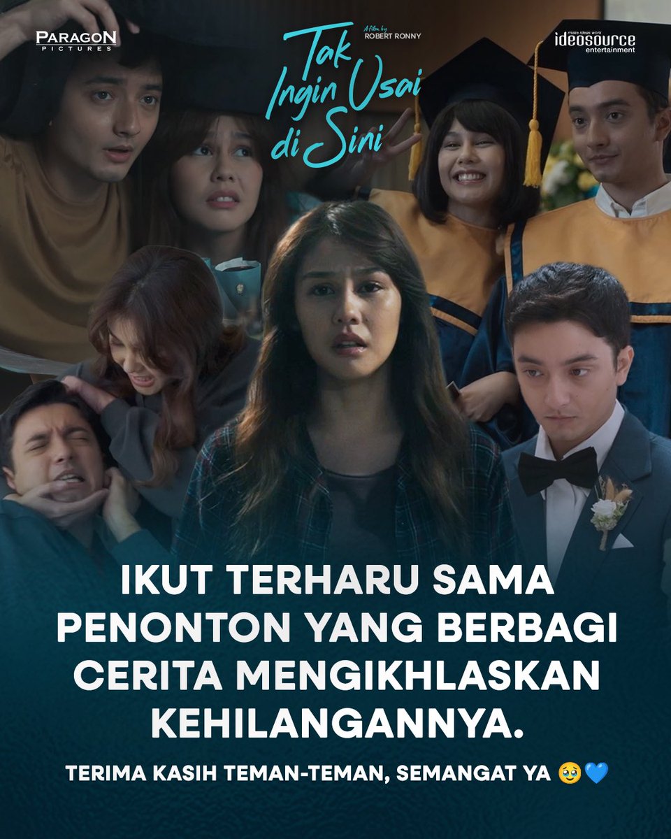 paragonpics_'s tweet image. Belajar ikhlas pas kehilangan orang yang dicintai pasti gak mudah. Terima kasih temen-temen yang udah bertahan 🥹

Kamu gak sendirian, semangat terus yaa 🥰

#TAKIS #TakInginUsaidiSini #ParagonPictures #IdeosourceEntertainment