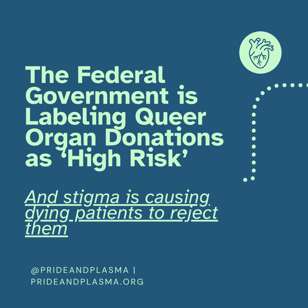 prideandplasma's tweet photo. Miss Us? #queerorgandonation is our next big initiative, and it may be our most important so far. We've been working behind the scenes to get the ball rolling, and we can't wait to show you what we're made of.
#hhs #organdonation #lgbtq #lgbtqrights #prideandplasma https://t.co/YXEKkDSdVK