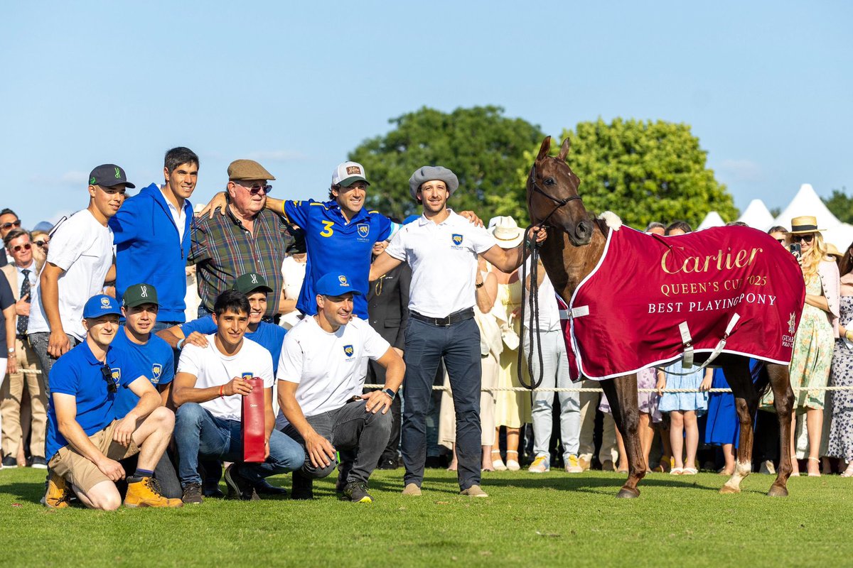 Congratulations to Park Place Polo who won the 2025 Cartier Queen’s Cup 🏆 The Subsidiary Final was won by the Sujan Indian Tigers. Catch up on the action: bit.ly/3ZxFVWw

#guardspoloclub #cartier #queenscup #windsor #smithslawn