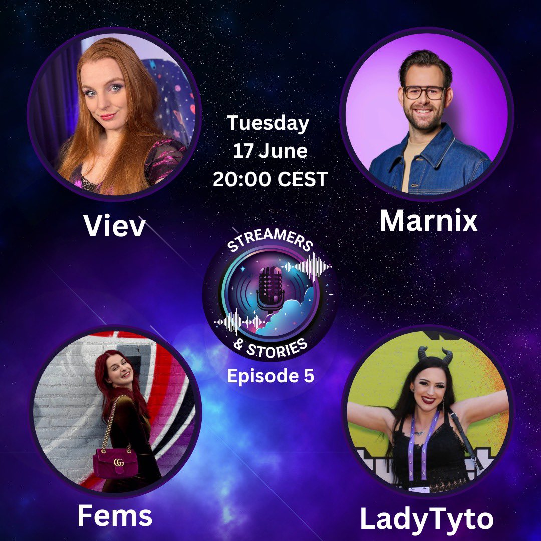 Tomorrow it’s time for an all Dutch cast for Streamers and Stories! Don’t worry it will be in English!! <a href="/LadyTyto/">𝐋𝐀𝐃𝐘 𝐓𝐘𝐓𝐎</a> <a href="/marnixwesthuis/">Marnix Westhuis</a> and <a href="/fems_tv/">Fems 💙</a>