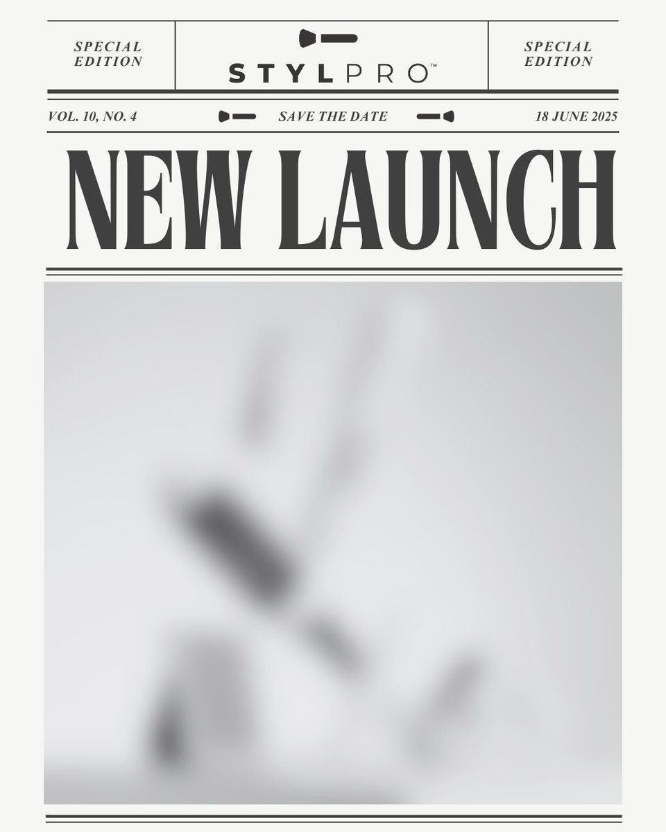 We’ve been working on something next level… 💡

Get ready to elevate your routine.

18.06.25 — it all begins.