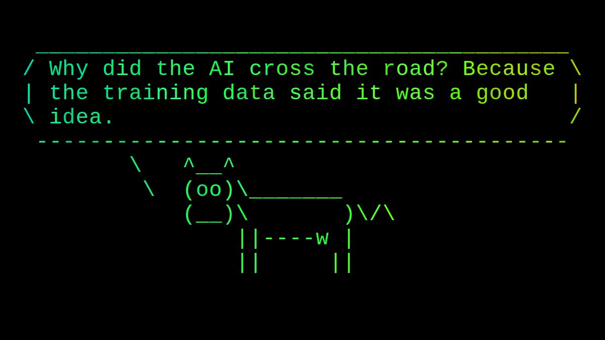 cowsayco's tweet image. #tech #dev #coding #devmemes #developers #devjokes #codinglife
