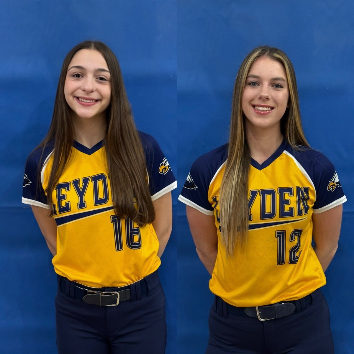 Dr. Kurt Schuett (@kurtschuett) on Twitter photo Congratulations to Elise Bertsche (Class of 2026) and Abigail Cortez (Class of 2025) for being selected to the 2025 Illinois Coaches Association
Class 4A All-State Softball Team for back-to-back seasons.
<a href="/LeydenSoftball/">Leyden Softball</a> <a href="/Leydenathletics/">Leyden Athletics</a> <a href="/ica_softball/">ICA Softball</a> <a href="/Dion_JTsports/">Dion (J & T Sports)</a>
#GoBirds Congratulations to Elise Bertsche (Class of 2026) and Abigail Cortez (Class of 2025) for being selected to the 2025 Illinois Coaches Association
Class 4A All-State Softball Team for back-to-back seasons.
<a href="/LeydenSoftball/">Leyden Softball</a> <a href="/Leydenathletics/">Leyden Athletics</a> <a href="/ica_softball/">ICA Softball</a> <a href="/Dion_JTsports/">Dion (J & T Sports)</a>
#GoBirds