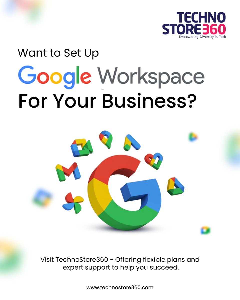TechnoStore360's tweet photo. Need Google Workspace for your team?

We make it easy – from setup to support.
TechnoStore360 has everything you need.

#TechnoStore360
#SetupMadeEasy
#BusinessSetupSupport
#WorkspaceExperts
#GoogleSolutions
#SmartBusinessTools
#FlexiblePlans
#ITSupportForBusiness https://t.co/yjN71ZVHaZ