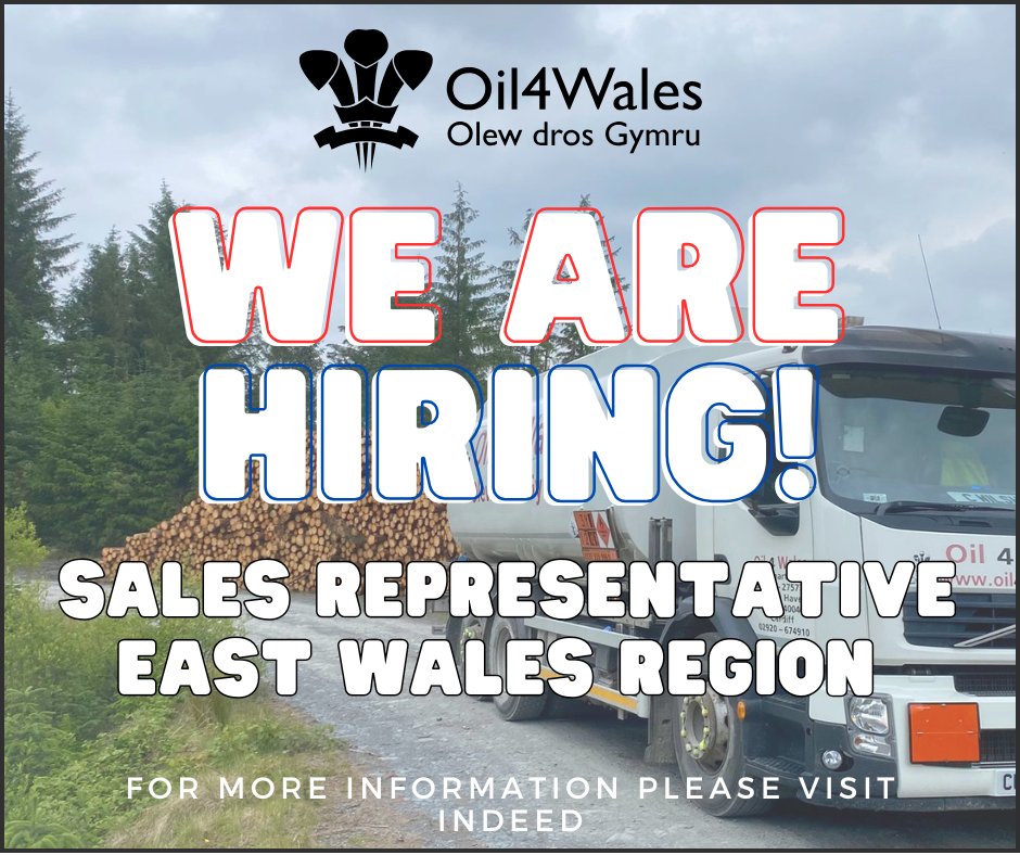 📢 We’re hiring a Sales Representative in East Wales!
Join a proudly Welsh company &amp; help grow our customer base across domestic, agricultural &amp; commercial sectors.
Read more and apply here 👉 tinyurl.com/454stc39

#JobsInWales #WeAreHiring