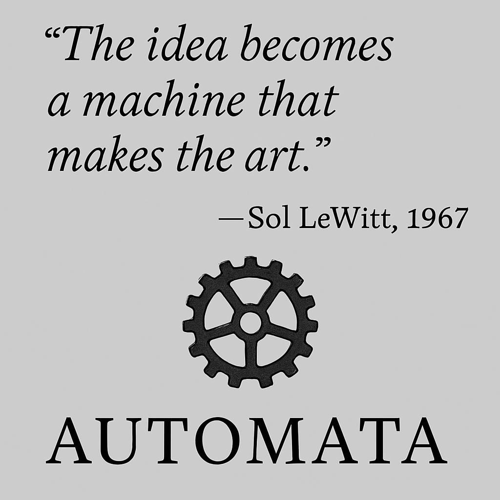 AUTOMATA debuts today at The Digital Art Mile.