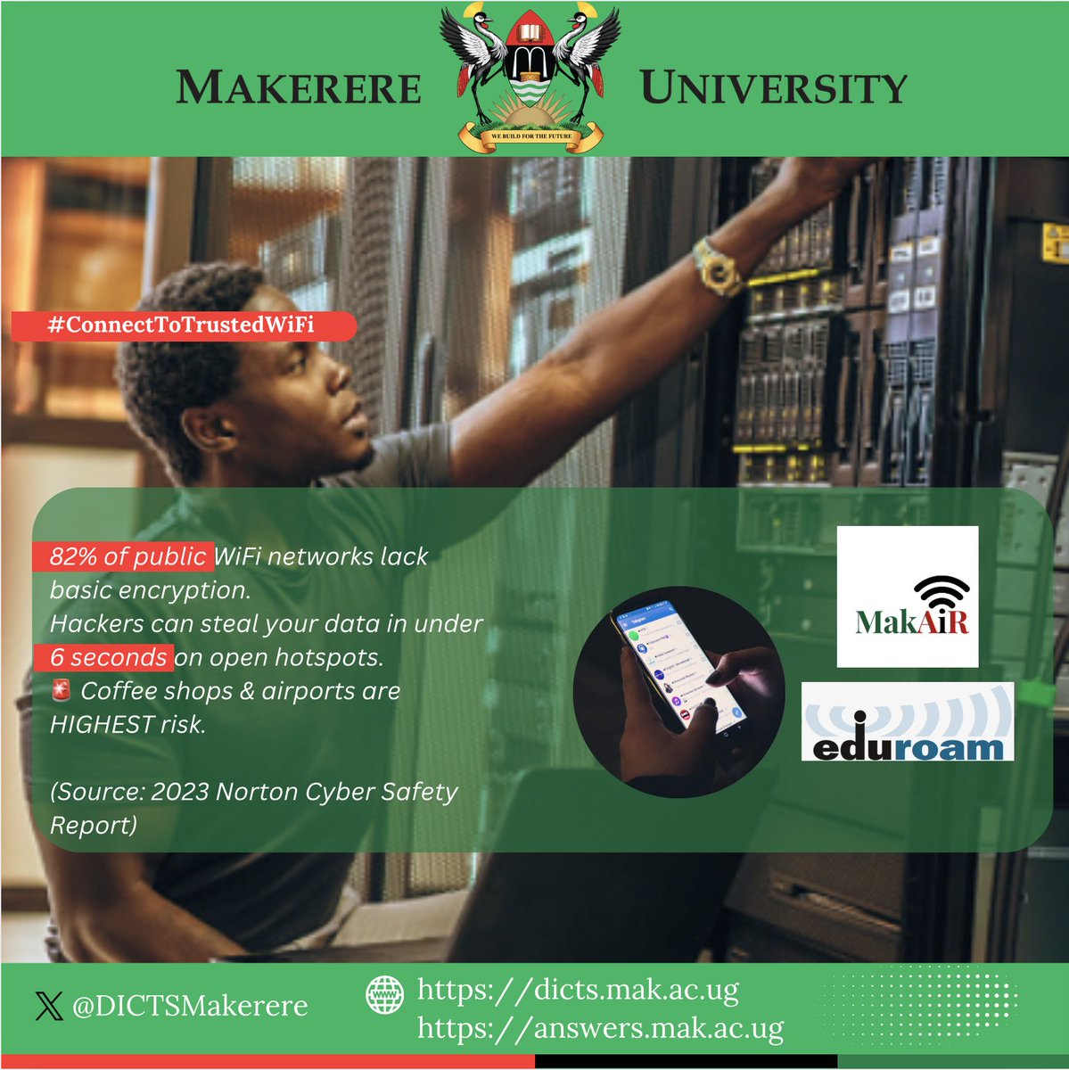 Directorate For ICT Support - Makerere University tweet media