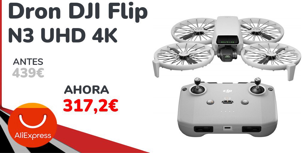 Este DJI Flip graba en 4K, vuela como tú en vacaciones y te dejará recuerdos del verano de esos que luego te hacen llorar de emoción 🥹
➡️ michollo.to/Mnl8M