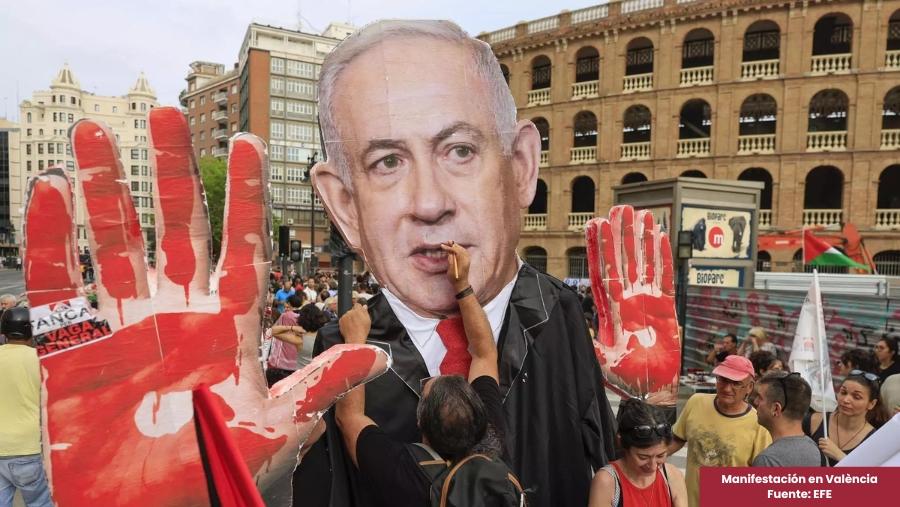 JOVESÓLIDES (@jovesolides) on Twitter photo <a href="/CVONGD/">Coordinadora Valenciana de ONGD</a> <a href="/Bouty_Elhadri/">Boutaina El Hadri</a> <a href="/lourdesmiron/">Lourdes Mirón</a> <a href="/AsociacionCPV/">Comunidad Palestina</a> <a href="/PararLaGuerra/">Hay que parar la guerra ☮️🕊️</a> <a href="/casa_marruecos/">CASA MARRUECOS</a> <a href="/BDSPaisValencia/">🇵🇸 #BDS País Valencià</a> <a href="/vocesporpal_vlc/">Voces Por Palestina</a> <a href="/Palestina_cat/">Comunitat Palestina Catalunya</a> 📢 Banderas palestinas, kufiyas, pancartas y cánticos por una Palestina libre han llenado las calles en una jornada histórica coordinada por la Red Solidaria contra la Ocupación de Palestina (RESCOP) en València y el movimiento PararLaGuerra a nivel nacional.
Se pide una <a href="/CVONGD/">Coordinadora Valenciana de ONGD</a> <a href="/Bouty_Elhadri/">Boutaina El Hadri</a> <a href="/lourdesmiron/">Lourdes Mirón</a> <a href="/AsociacionCPV/">Comunidad Palestina</a> <a href="/PararLaGuerra/">Hay que parar la guerra ☮️🕊️</a> <a href="/casa_marruecos/">CASA MARRUECOS</a> <a href="/BDSPaisValencia/">🇵🇸 #BDS País Valencià</a> <a href="/vocesporpal_vlc/">Voces Por Palestina</a> <a href="/Palestina_cat/">Comunitat Palestina Catalunya</a> 📢 Banderas palestinas, kufiyas, pancartas y cánticos por una Palestina libre han llenado las calles en una jornada histórica coordinada por la Red Solidaria contra la Ocupación de Palestina (RESCOP) en València y el movimiento PararLaGuerra a nivel nacional.
Se pide una
