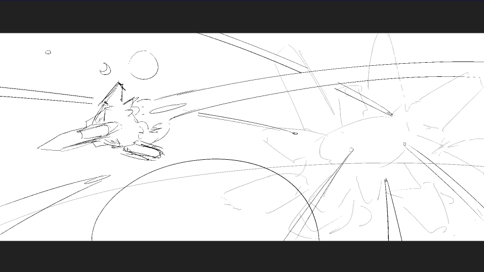 Macross would hit so hard in cinemascope. Longer things like cars and jets could be super cool framed like this 