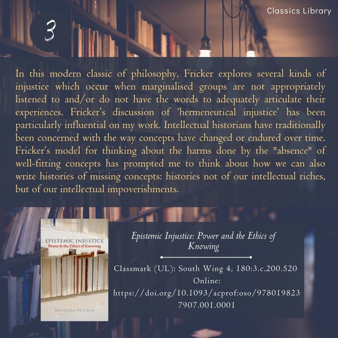 Classics Faculty Library tweet media