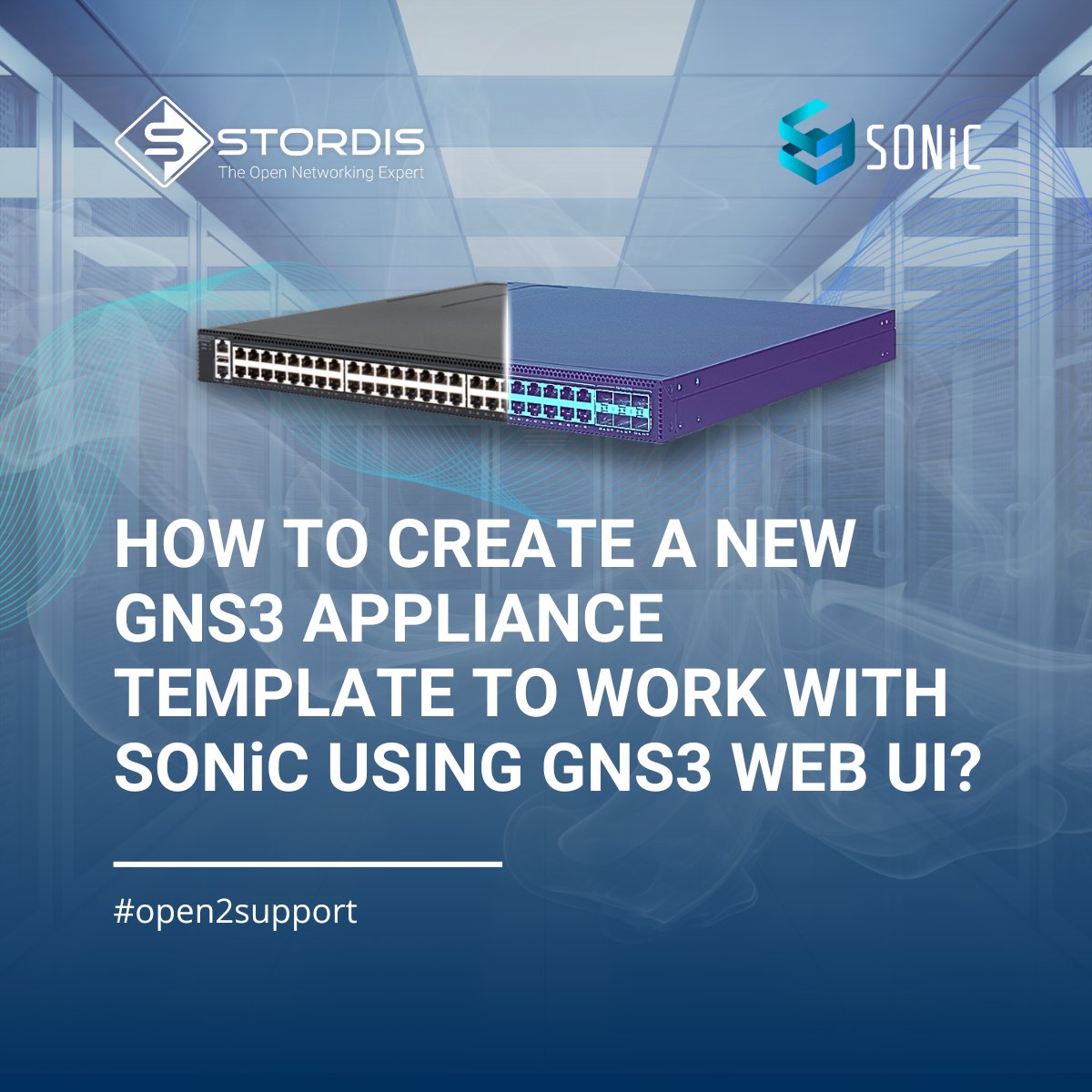 🔧 GNS3 doesn’t come with SONiC preloaded — but adding it is easier than you think.

💡Read the full guide now: support.stordis.com/hc/en-us/artic…

#SONiC #GNS3 #OpenNetworking #NetworkEngineeringa #STORDIS