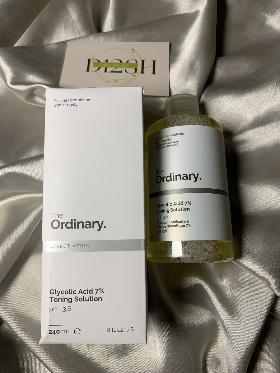 The Ordinary Glycolic Acid 7% Toning Solution

🏷️30000

Kindly retweet

📍Ibadan - Lagos/Worldwide delivery

cc: <a href="/skinesthetics_/">Skin Care Vendor In Lagos/Ibadan</a> 

Kindly retweet