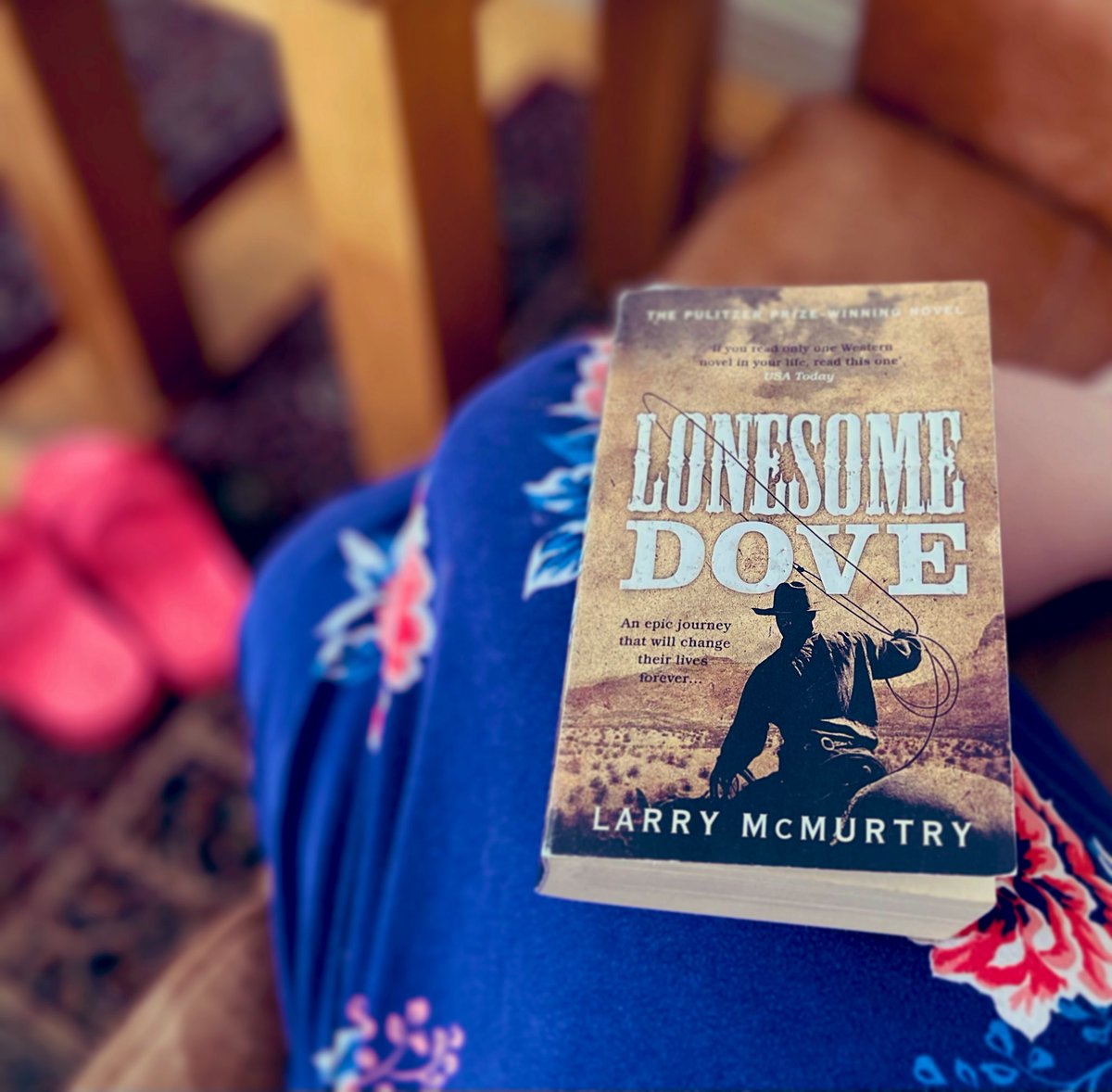 This is now a #LonesomeDove appreciation account.

I never thought a novel about a cattle drive in the 1880’s from Rio Grande to Montana would be my thing but here we are!

X doesn’t give me enough characters to tell you why, but my thoughts are here..

instagram.com/p/DK9J98LorgF/…