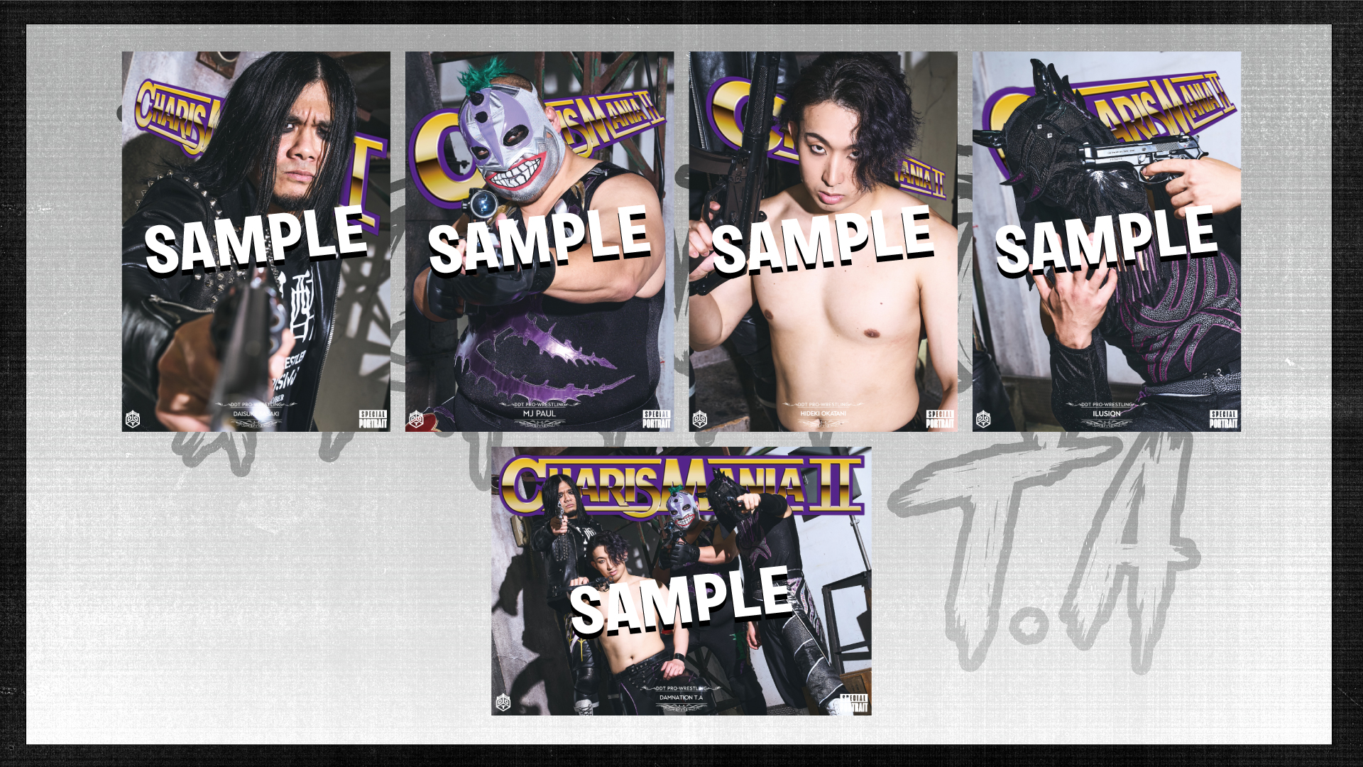 DDTプロレス DAMNATION T.Aポートレート② DDT Goods Information on X: 