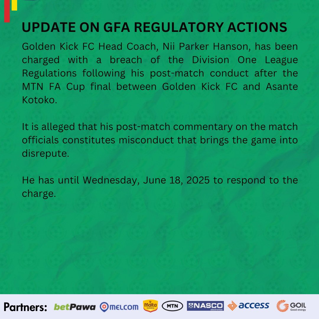 GFA REGULATORY ACTIONS (@gfa_prosecutor) on Twitter photo 