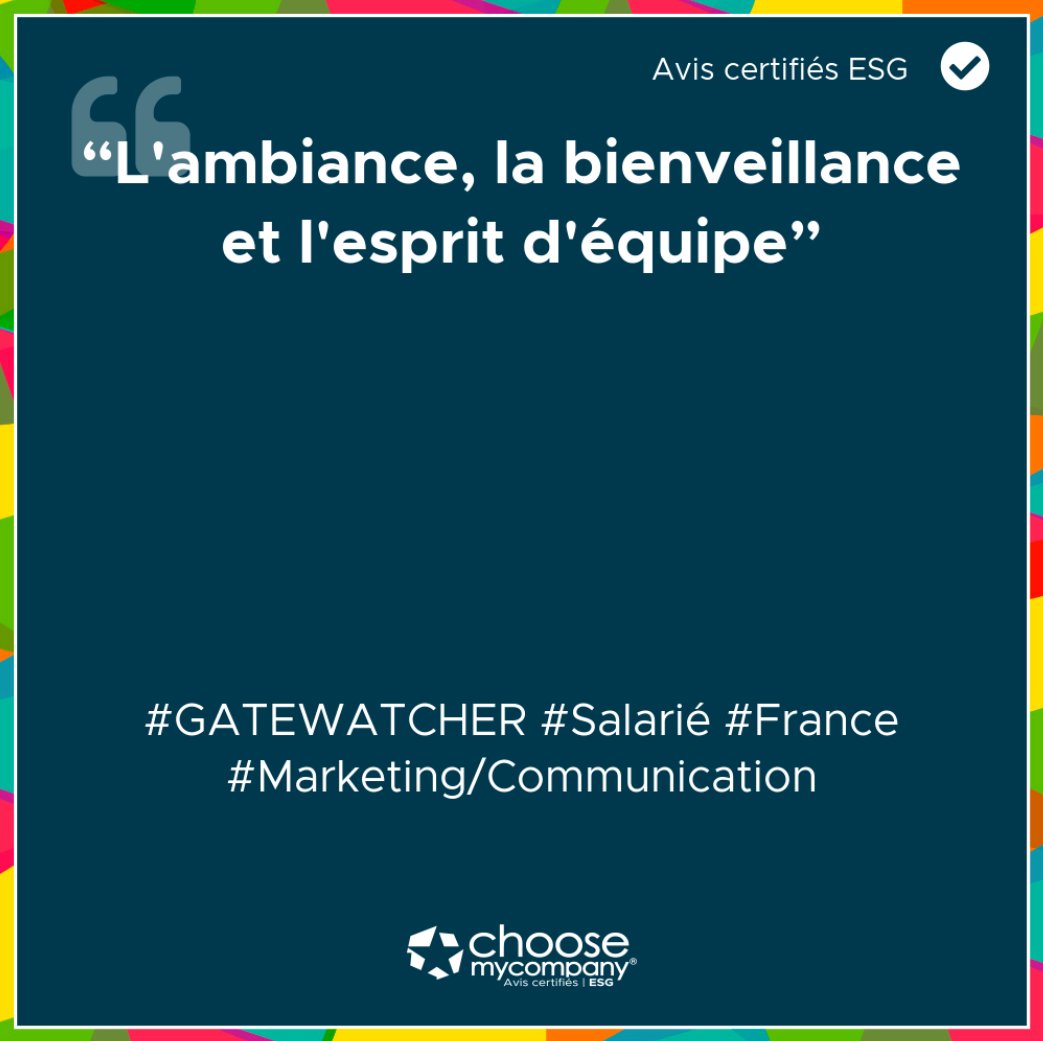 🥳 Proud to be certified 𝐇𝐚𝐩𝐩𝐲𝐈𝐧𝐝𝐞𝐱®𝐀𝐭𝐖𝐨𝐫𝐤 𝟐𝟎𝟐𝟓 by <a href="/choosemycompany/">CMC_NEWS</a> ! 🥂

At Gatewatcher, we believe great work starts with a great workplace.

Thank you to our amazing team for making Gatewatcher a place where people thrive!