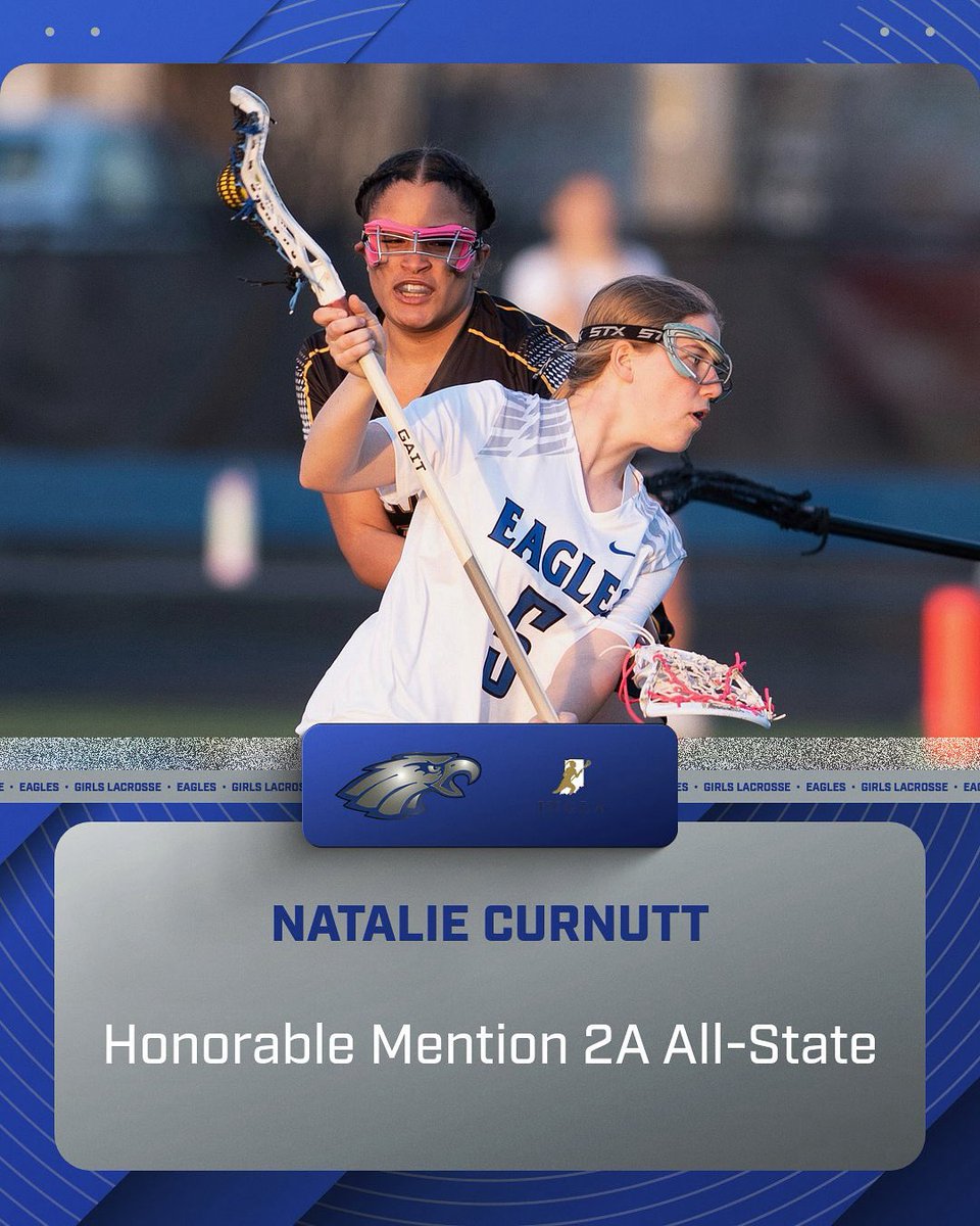 Congratulations to Junior, Natalie Curnutt, on earning All-State recognition!