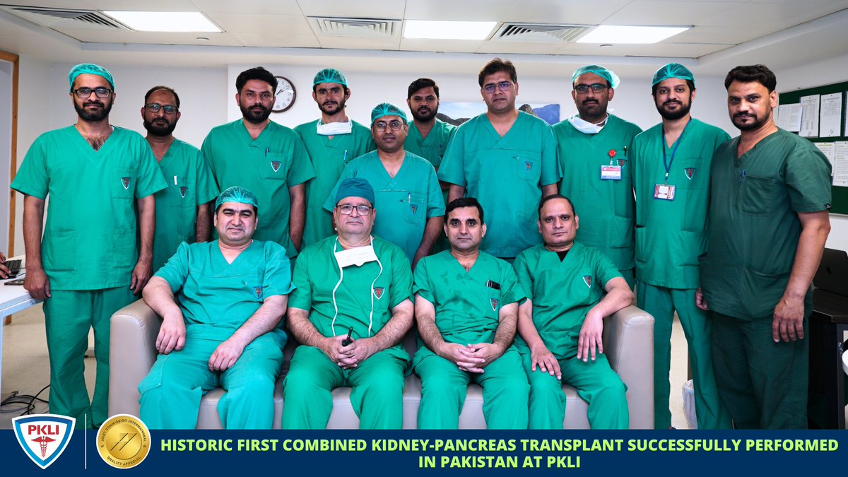 Historic First Combined Kidney-Pancreas Transplant Successfully Performed in Pakistan at PKLI

In a landmark achievement for Pakistan’s healthcare system, the country’s first-ever simultaneous kidney and pancreas transplant has been successfully performed at the PKLI.

#PKLI