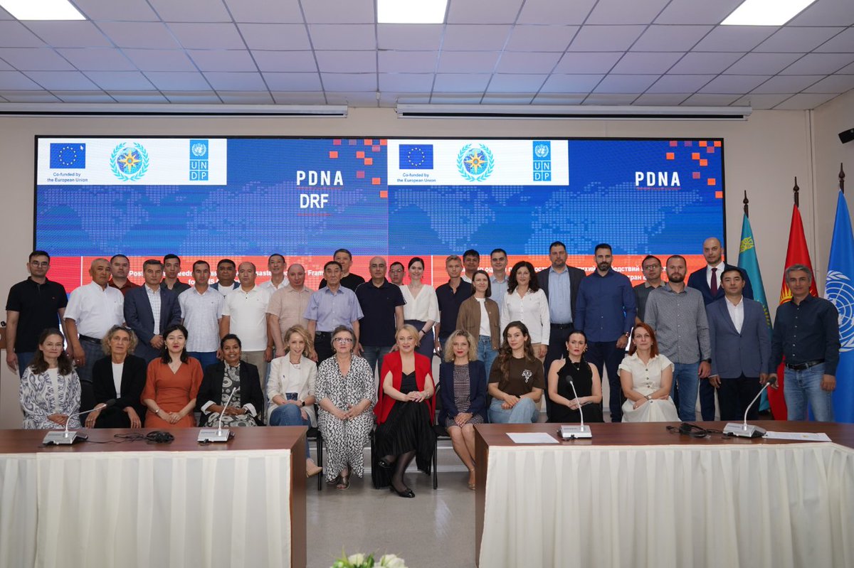 UNDP Kazakhstan ๐ฐ๐ฟ (@undpkaz) on Twitter photo ๐ช๏ธ Disasters are becoming more frequent and destructive. Thatโs why post-disaster needs assessments (#PDNA) and recovery frameworks (#DRF) matter more than ever.
<a href="/UNDPEurasia/">UNDP Eurasia</a> brought experts together in Almaty to build skills for resilient recovery.
#ForPeopleForPlanet ๐ช๏ธ Disasters are becoming more frequent and destructive. Thatโs why post-disaster needs assessments (#PDNA) and recovery frameworks (#DRF) matter more than ever.
<a href="/UNDPEurasia/">UNDP Eurasia</a> brought experts together in Almaty to build skills for resilient recovery.
#ForPeopleForPlanet