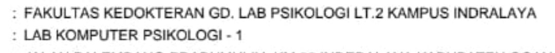 ada yang mandiri unsri tanggal 23 di sini gak?