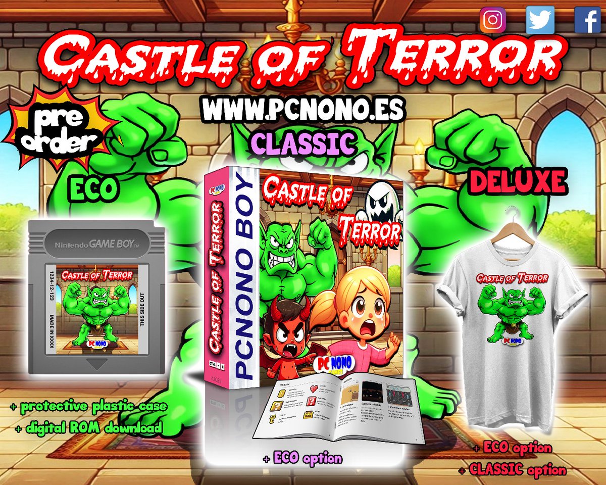 INDIERETRONEWS (@indie_retronews) on Twitter photo Indie Retro News: CASTLE of TERROR - A new Puzzler for the GameBoy by PCNONOGames indieretronews.com/2025/06/castle⦠#retrogaming #gameboy <a href="/RetroGamingRVG/">Retro Video Gamer</a> <a href="/TheRetroAsylum/">The Retro Asylum</a> <a href="/ClassicReplay/">MLH</a> <a href="/PCNONOGames/">PCNONOGames</a> Indie Retro News: CASTLE of TERROR - A new Puzzler for the GameBoy by PCNONOGames indieretronews.com/2025/06/castle⦠#retrogaming #gameboy <a href="/RetroGamingRVG/">Retro Video Gamer</a> <a href="/TheRetroAsylum/">The Retro Asylum</a> <a href="/ClassicReplay/">MLH</a> <a href="/PCNONOGames/">PCNONOGames</a>