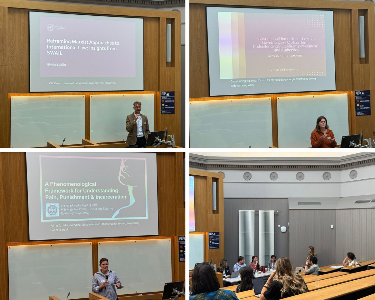 Edinburgh Postgraduate Law Conference tweet media