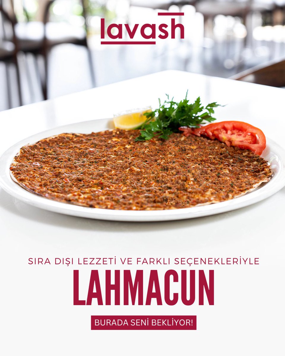 Lavash's tweet photo. Lahmacunlarımızın boyu değişti ama lezzeti hiç değişmedi! 

Lavash’ın enfes lahmacunu şimdi yeni formunda her zamanki lezzetiyle sizi bekliyor!

Üstelik klasik Lahmacun seçeceğinin yanı sıra yeni Lahmacun seçenekleri de artık menümüzde! https://t.co/dMl4siMrpR