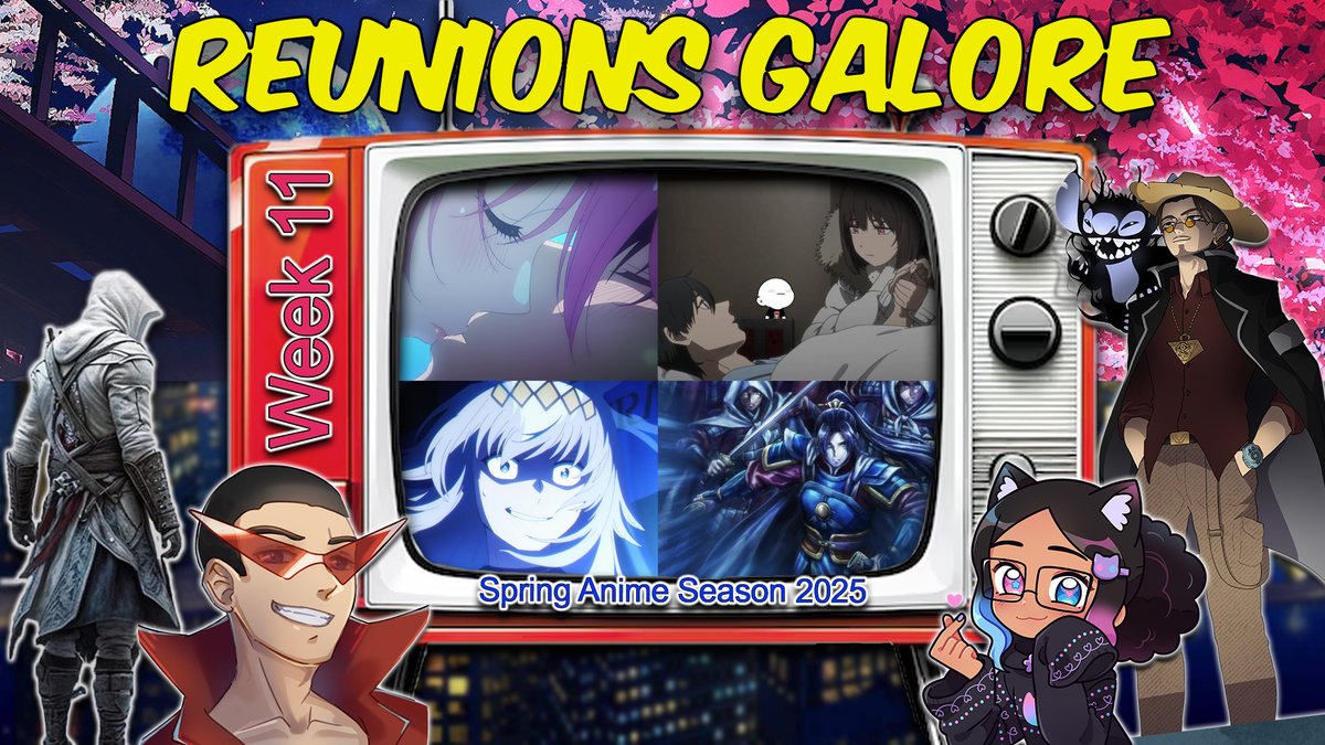 🎙️NEW PODCAST EPISODE📺

Dive into Ep. 34 of the #OffDaBinge Podcast for our Week 11 Spring Season coverage! The season is coming to a close and we are entering the climax in our stories. Join the Binge Chillin’ Squad to find out—listen now! #Anime

🔗youtu.be/uDnnIB6zJTE