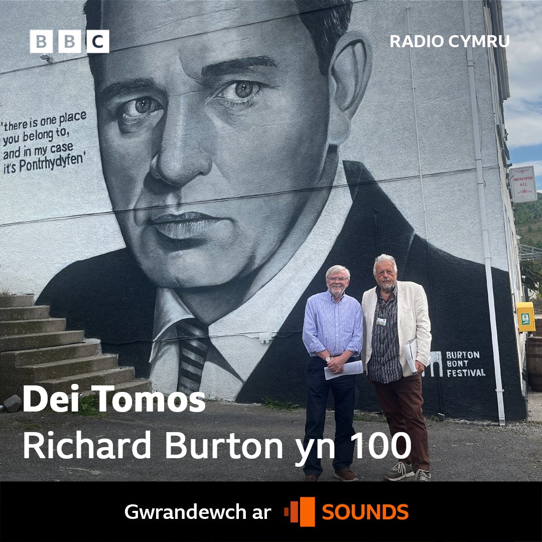 "Roedd e'n browd o fod yn Gymro Cymraeg!" 🏴󠁧󠁢󠁷󠁬󠁳󠁿
 
Griff Harries sy'n tywys Dei Tomos o amgylch ardal Port Talbot lle'r magwyd Richard Burton wrth i ni nodi canrif ers geni'r actor eleni. <a href="/DeiTomos/">Dei Tomos</a> 

Gwrandewch ar BBC Sounds 👇 
 
bbc.in/3FOLYzm