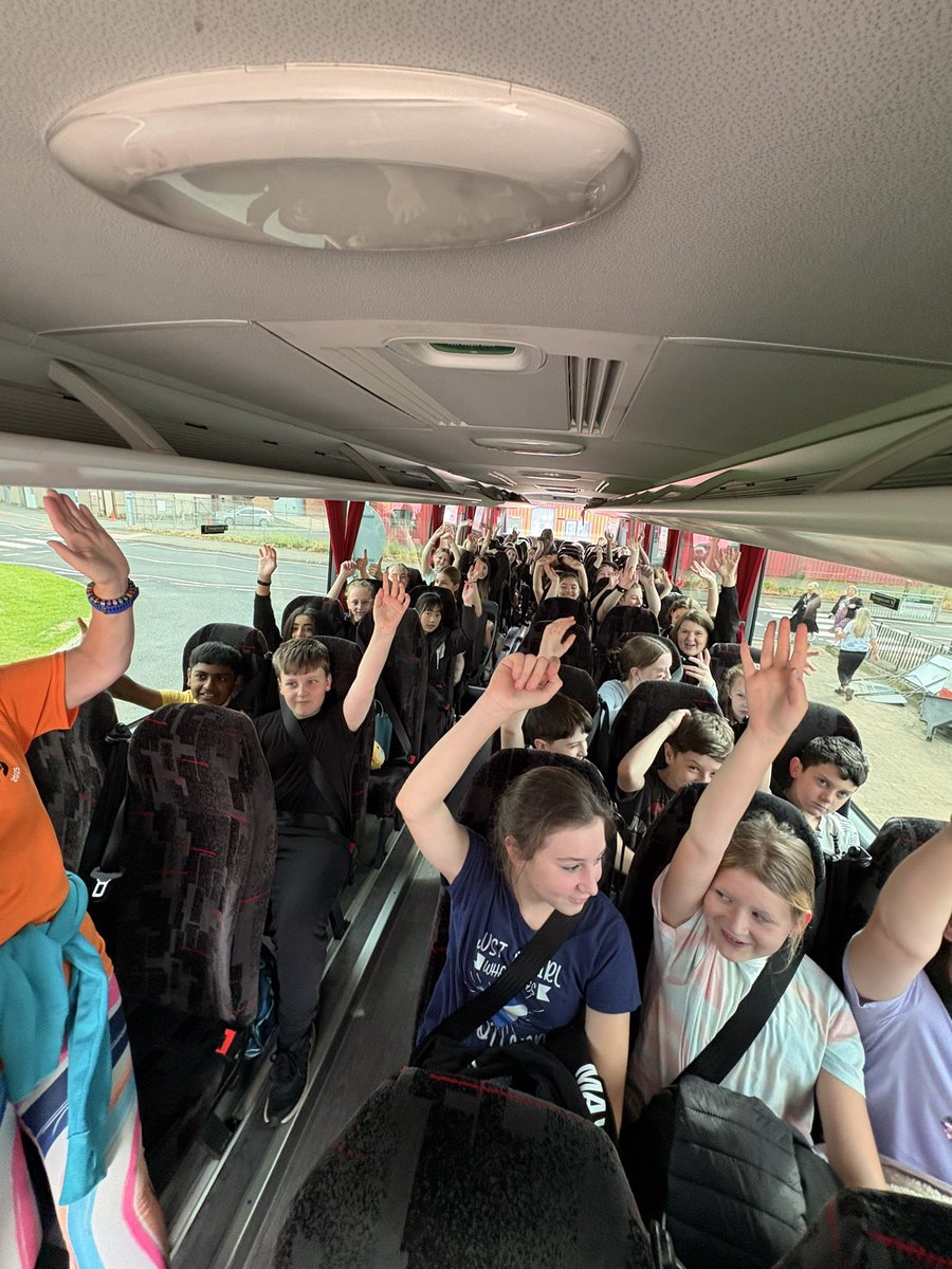 And we’re off! #outdoorlearningstnics