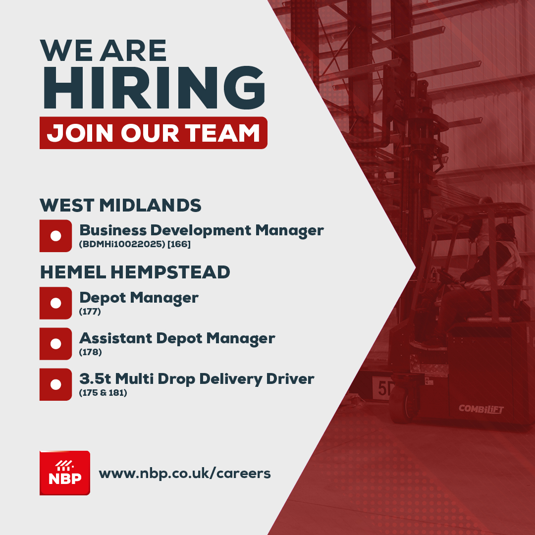 Northern Building Plastics (@nbpltd) on Twitter photo π¨ We are hiring!
Looking for a new challenge? Check out the latest job opportunities at NBP!
π Apply now: nbp.co.uk/careers
π§ Email: cv@nbp.co.uk π¨ We are hiring!
Looking for a new challenge? Check out the latest job opportunities at NBP!
π Apply now: nbp.co.uk/careers
π§ Email: cv@nbp.co.uk
