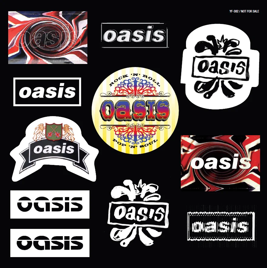 オアシス コンプリート ステッカーB oasis 30周年 ステッカー　未開封 GtjbKAqagAAyNcL?format=webp&