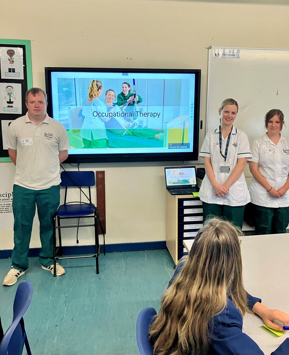 Lesley Lloyd (@lloydwxml) on Twitter photo Huge thank you to Stephanie & colleagues
<a href="/WrexhamUni/">Wrexham University</a> for the Occupational Therapy presentation to Year 10 Health & Social Care students <a href="/RhosnesniHigh/">Ysgol Rhosnesni</a> and for sharing their wealth of knowledge and insights into the world of OT. #inform #inspire #motivate Huge thank you to Stephanie & colleagues
<a href="/WrexhamUni/">Wrexham University</a> for the Occupational Therapy presentation to Year 10 Health & Social Care students <a href="/RhosnesniHigh/">Ysgol Rhosnesni</a> and for sharing their wealth of knowledge and insights into the world of OT. #inform #inspire #motivate