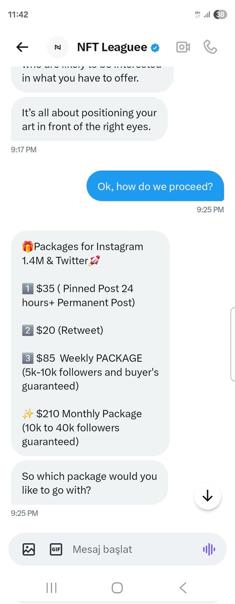 BoundRule_Less's tweet photo. I am officially an idiot 🤡. 
I sent money to this account @nft__leaguee of course, no reply.
If there are other scammers out there, feel free to DM me! Maybe I’ll believe you too.
Congratulations to the scammer: you got me.
#ScammerAlert  #ElonMusk #OpenSeaNFT  #NFTCommunity https://t.co/SW5kBEWdhC