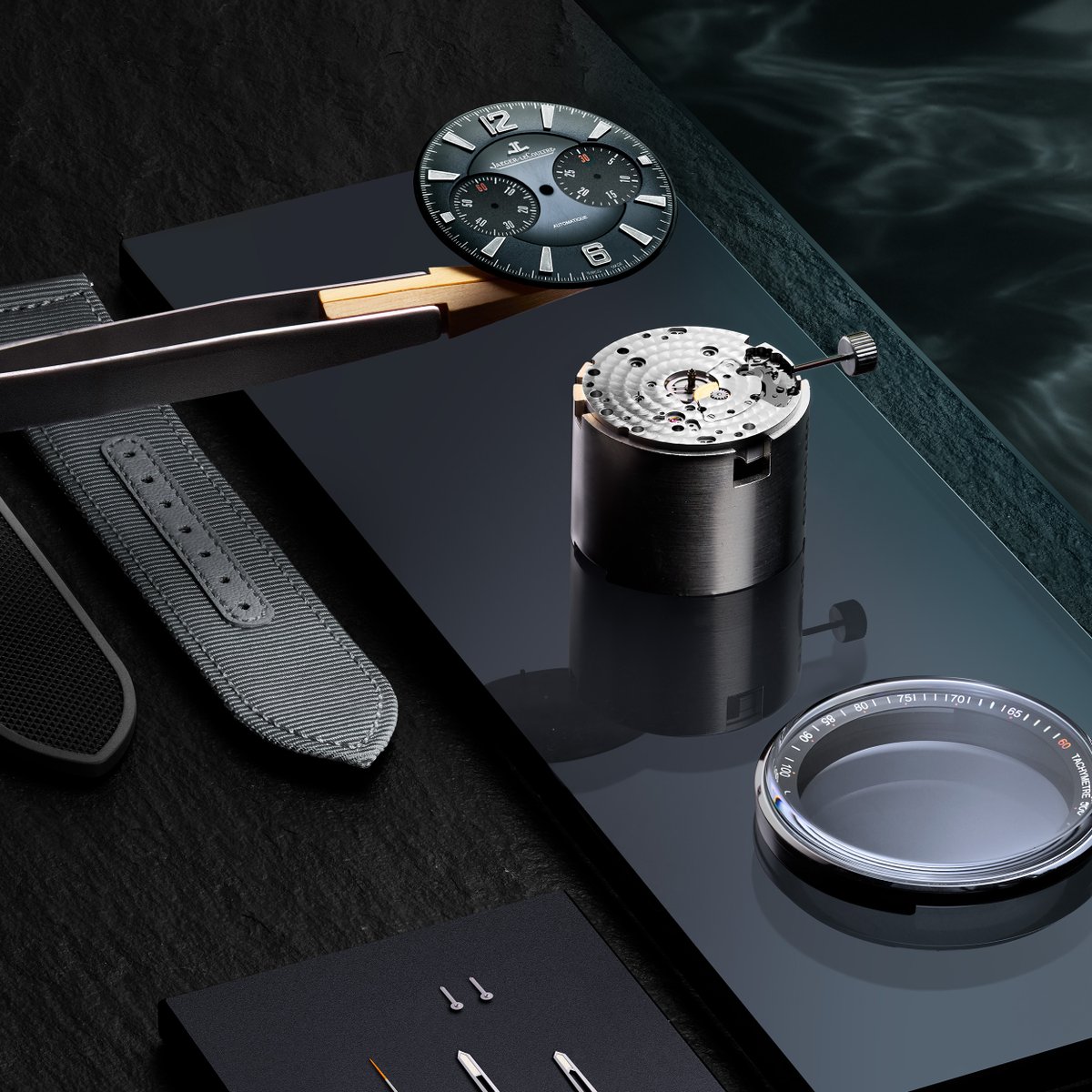 Jaeger LeCoultre reveals the new Polaris Chronograph and its ocean grey dial, designed/built for a timed adventure. Start exploring here: bit.ly/2025SummerPola…. #JaegerLeCoultre