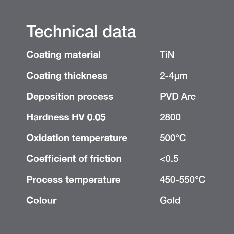 quickgrind's tweet image. Our TiN coating is a multi-purpose solution for low and medium cutting speeds in a wide range of applications.
It is ideal for milling, drilling and turning mild steels at cutting speeds below 100 M/min.
#Quickgrind #TiNCoating #InfinitePossibilities