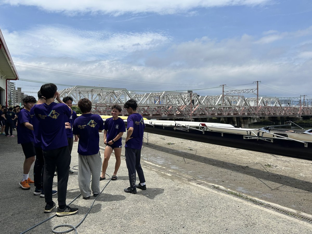 rowinglovers's tweet image. 昨日は関関戦でOBエイトのCOXをしました！めっちゃ久しぶりにボート乗りましたが楽しかったです😆
部員も増えて嬉しいです