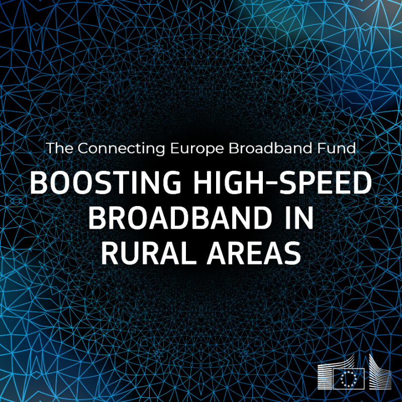 🌐 We're bringing fibre to every corner of Europe!

The Connecting Europe Broadband Fund (CEBF) has connected one million premises in rural and semi-rural areas to fiber broadband.

Discover how this milestone is creating a more connected and digitally inclusive EU ↓