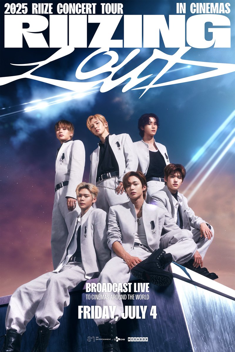 [INFO⭐️] 250616 RIIZE CONCERT TOUR [RIIZING LOUD] IN CINEMAS

RIIZE CONCERT TOUR [RIIZING LOUD] จะเข้าฉายในโรงภาพยนตร์ Major Cineplex ประเทศไทย และอีก 14 ประเทศค่ะ 🌟😻

โดยจะฉายในโรงภาพยนตร์ ในวันที่ 4 กรกฎาคม เวลา 18:00 น. (🇹🇭) 

🔗 weverse.io/riize/notice/2…

#WONBIN #원빈 #RIIZE