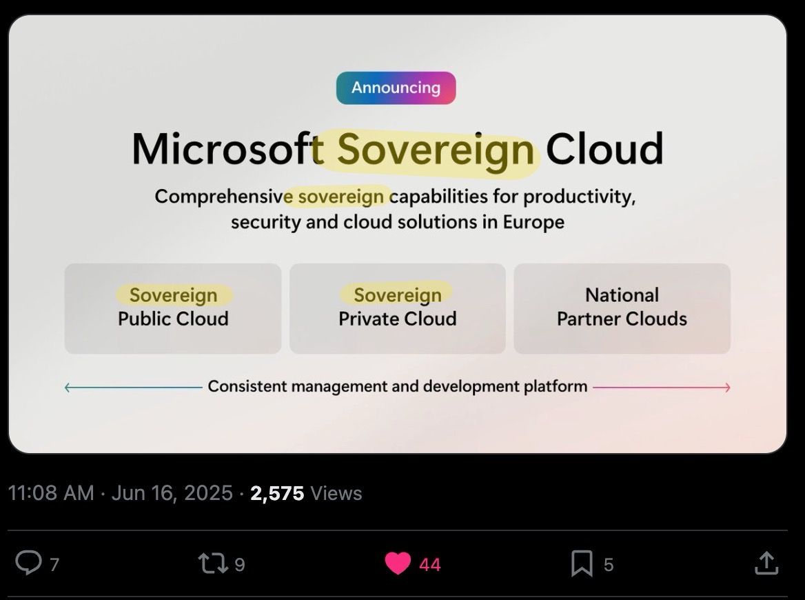 Makes you wonder if Microsoft's marketing team was told to emphasize certain language in their future Europe offering.