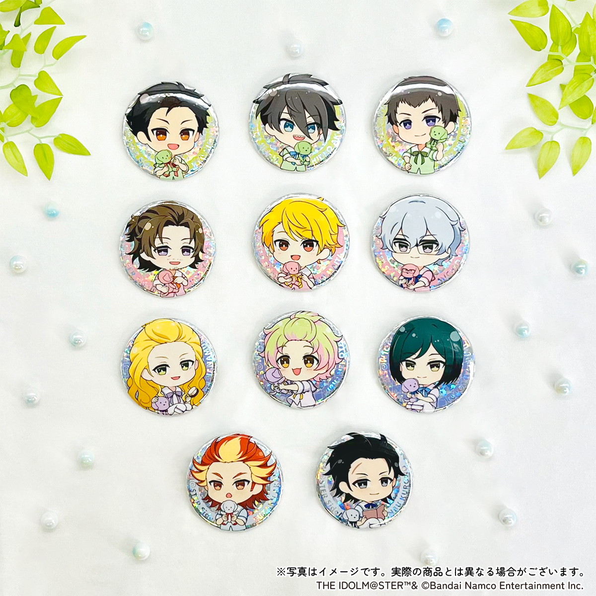 anicloset's tweet image. 【アイドルマスター #SideM Summer Doggie】
パーソナルカラーの間から覗くのはキラキラのホログラム👀ポップアップストアオリジナルのデフォルメイラスト缶バッジをぜひお手元にお迎えしてくださいね🐾
本日開催のライブ会場物販でもお買い求めいただけます🙌…