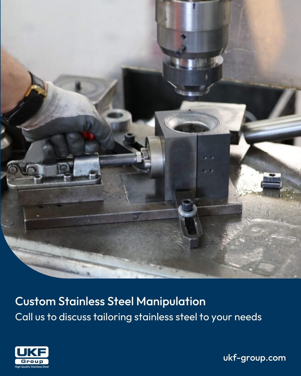 UKFGroup's tweet image. Equipped with cutting-edge technology and staffed by skilled professionals, we pride ourselves on offering customised components.

Call for a quote
ukf-group.com/manipulation-3/

#UKFGroup #StainlessSteel #MetalProcessing #SteelSupply #StainlessProcessing #steelmanipulation