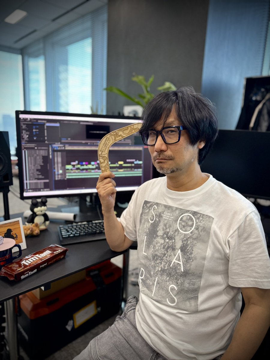 HIDEO_KOJIMA_EN's tweet image. Editing the Final Trailer🎬🎮
