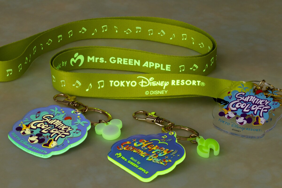 Mrs. GREEN APPLE 東京ディズニーリゾートコラボグッズ発表！ 光る