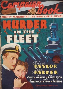 FrankMalfitano's tweet photo. FILM OF THE DAY: Despite too much broad comic relief from #TedHealy & #NatPendleton (& #MischaAuer as an Asian ๐ตโ๐ซ) this 1935 #MGM #mystery programmer is pretty engrossing, about killings on board #Navy ship as newly developed equipment is being installed #RobertTaylor #JeanParker https://t.co/G5dKVAzbAw