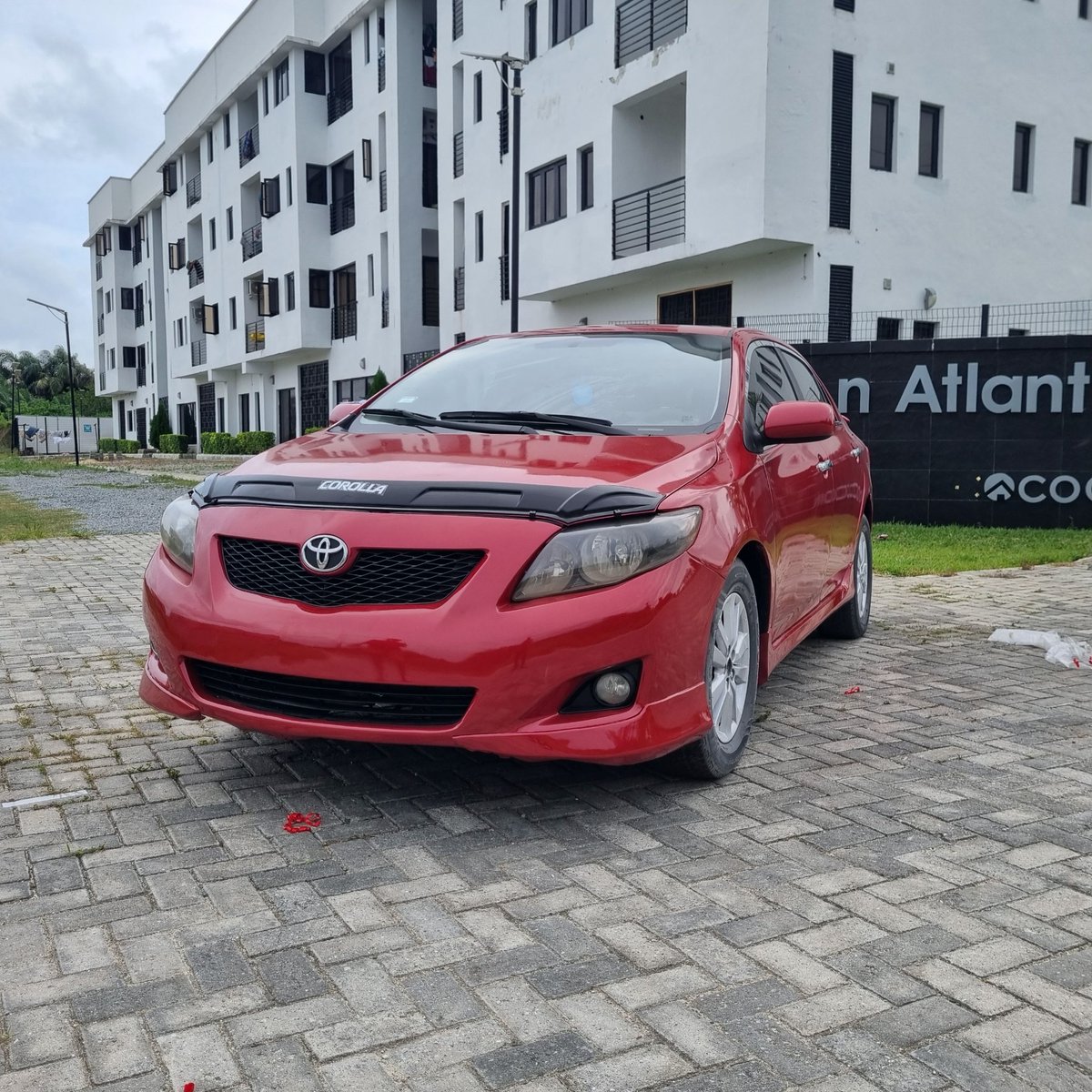 TOYOTA COROLLA 2010 (SPORT EDITION ) 
{Tokumbo Engine &amp; Gear}
Barely Used, Premium clean (IN/OUT)
⚡AC chilling 🥶 
⚡Panaromic Roof 
⚡Android stereo 
⚡Reverse 🔀 Camera 
⚡ Remote control 
⚡KeyStart
⚡Alloy Rim with 4New Tyres 
⚡Price: 7.2M
All Documents/Papers ✅️
Lagos