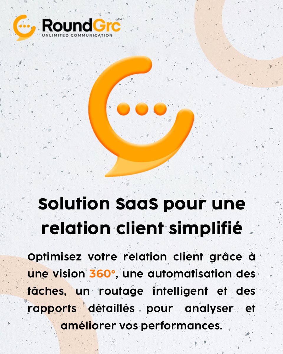 Roundesk_Tech's tweet image. Une relation client plus simple, plus intelligente.
👉 RoundGRC combine vision 360°, routage IA & automatisation.
Fini les silos, place à la performance.
#RoundGRC #CRM #SaaS #RelationClient #Innovation #CX
