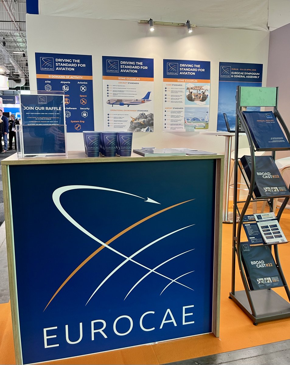 EUROCAE (@eurocae1) on Twitter photo 🛫 The <a href="/salondubourget/">Paris Air Show</a> takes off!
📍 Come visit us at Hall 4, Stand A208 — #EUROCAE is proud to be part of one of the world’s leading aerospace events.
🤝 We look forward to welcoming you throughout the week — don’t hesitate to stop by! 🛫 The <a href="/salondubourget/">Paris Air Show</a> takes off!
📍 Come visit us at Hall 4, Stand A208 — #EUROCAE is proud to be part of one of the world’s leading aerospace events.
🤝 We look forward to welcoming you throughout the week — don’t hesitate to stop by!